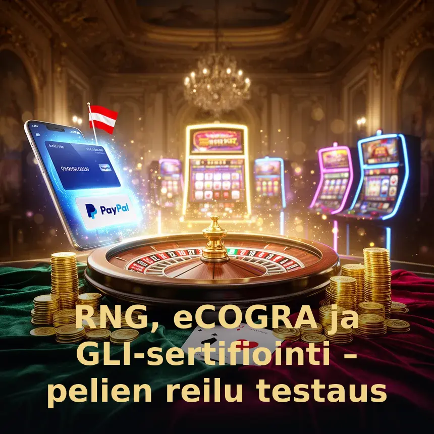 RNG, eCOGRA ja GLI-sertifiointi – pelien reilu testaus