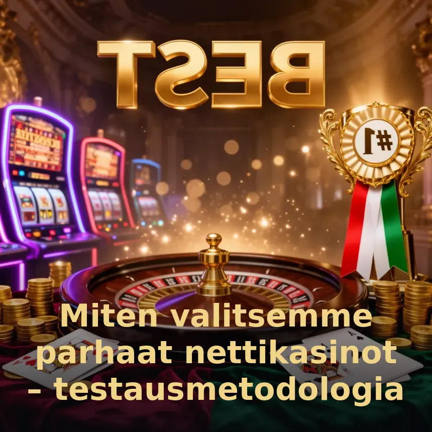 Miten valitsemme parhaat nettikasinot – testausmetodologia